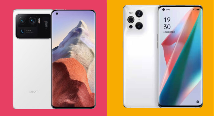 Xiaomi and Oppo